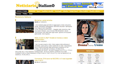 Desktop Screenshot of notiziarioitaliano.net